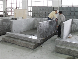 Factory Direct Granite Cemetery Mausoleums Design