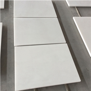 Good Price and Service Customized Cut to Size China Pure White Marble Tile for Flooring and Wall Decoration