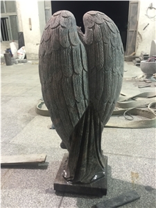 High Quality Good Service Wholesale Price Unique Haobo Natural Stone Chinese Quarry Orion Granite Carving Himalaya Headstone Designs for Cemetery