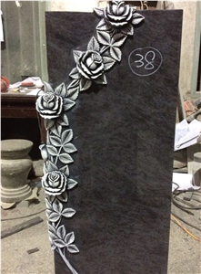 High Quality Orion Granite Carving Headstone Design
