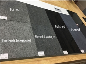 Black Granite Tiles & Slabs, Black Polished Granite Floor Tiles