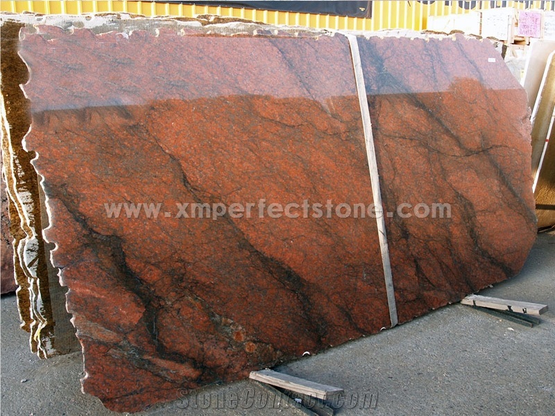 Brazil Red Dragon Granite Slab(Low Price)