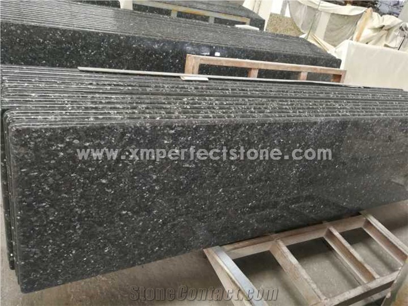 Bullnose Edge Prefab Granite,2cm/3cm Emerald Pearl Granite Countertop