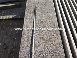 China Grey Granite New G602 White Snow Slabs,Tiles