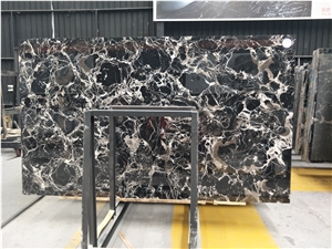 China Black Portoro Marble Big Slab,White Veins Marble,Century Black