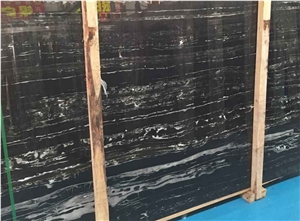 Silver Dragon Marble Slab and Tiles,China Nero Portoro Marble,Silver White Dragon Marble,Silver Portoro Marble,Silver White Marble