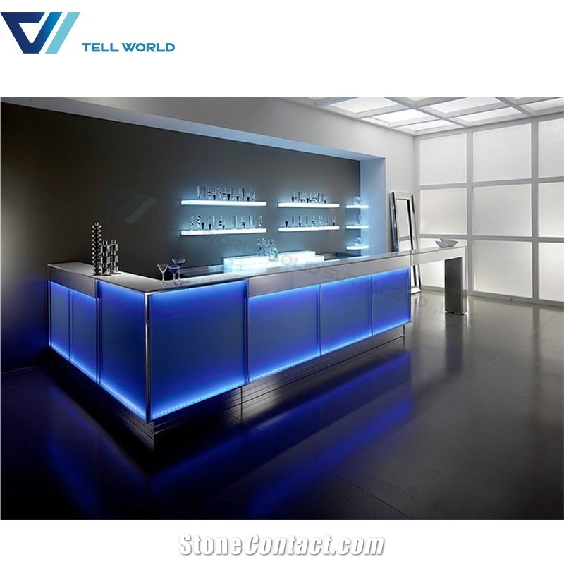 Led Light Bar Counter Restaurant Counters for Sale