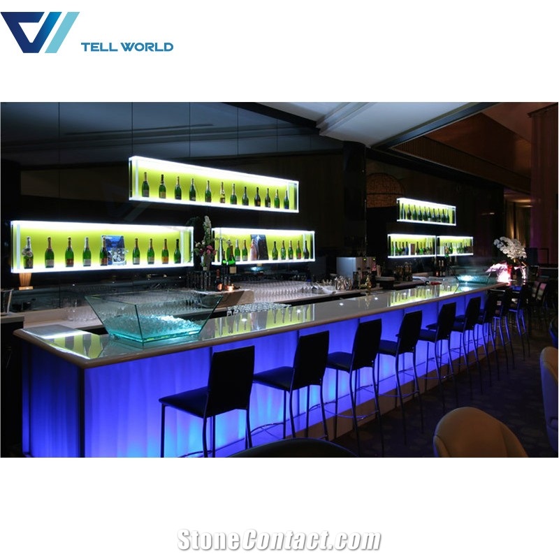 Led Light Bar Counter Restaurant Counters for Sale