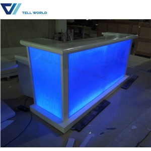 Lighted Wine Club Bar Counter Top Illuminated Led Bar Counter