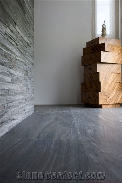 Valser Grau Gneiss Floor Tiles