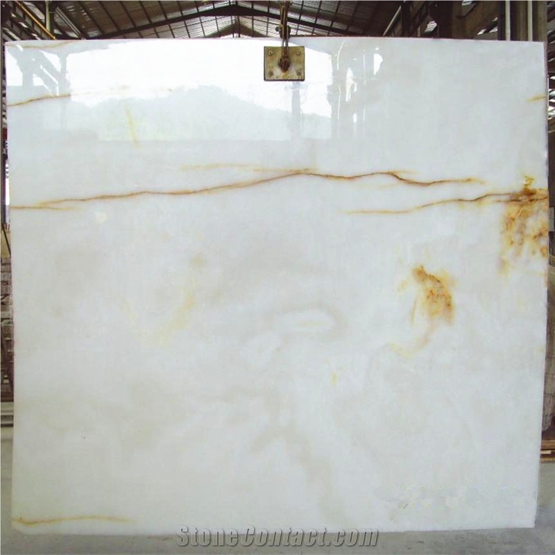 Topstar Stone Translucent White Onyx Bathroom Wall Tile