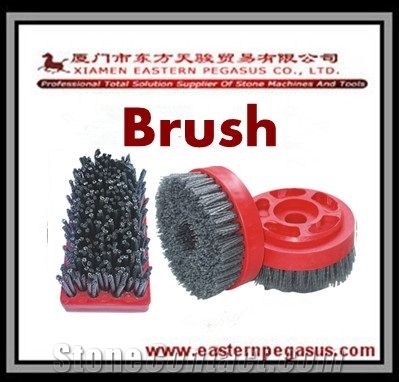Enhanced Type Frankfurt Abrasive Brushes, Stone Polishing Brush