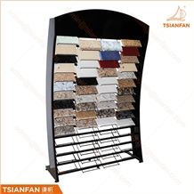 Custom Design Best Seller Metal Marble Show Holder Stone Display Rack