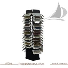 High Capacity Metal Mosaic Display Board Display Rack for Showroom