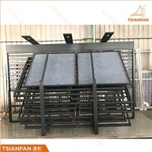 Pull-Push Display Rack Ceramic Tile Showing Stand Reclining Frame