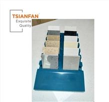 Quartz Stone Metal Tabletop Display Stand for Marketing Able Top Display Stand