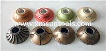 Cnc Profile Wheel/Cnc Diamond Tools/Cnc Tools Full Bullnose