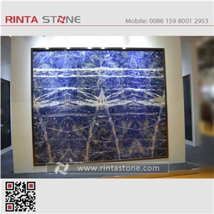 Blue Sodalite Granite Slabs Tiles Extra Standard Namibia Sodalit Stone