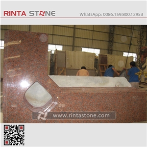 Maple Red Granite G562 Countertop Solid Surface Kitchen Island Tops
