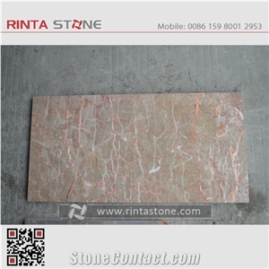 Red Vein Beige Marble Agate Red Antique Pink Stone Tile Slab Pattern