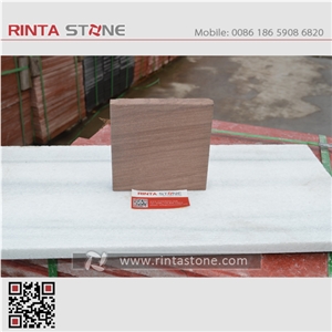 Vietnam Brown Sandstone China Natural Peachwood Stone Tile Pattern