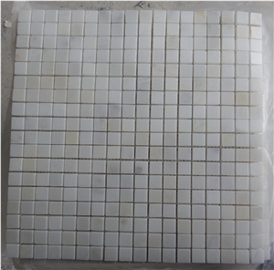 China Calacutta Gold White Marble Mosaic Tiles