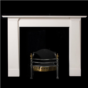 Pure White Marble Fireplaces Mantel Sculpture Fireplace