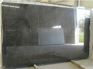 Black Galaxy/ India Imported High Quality Black Granite Slab