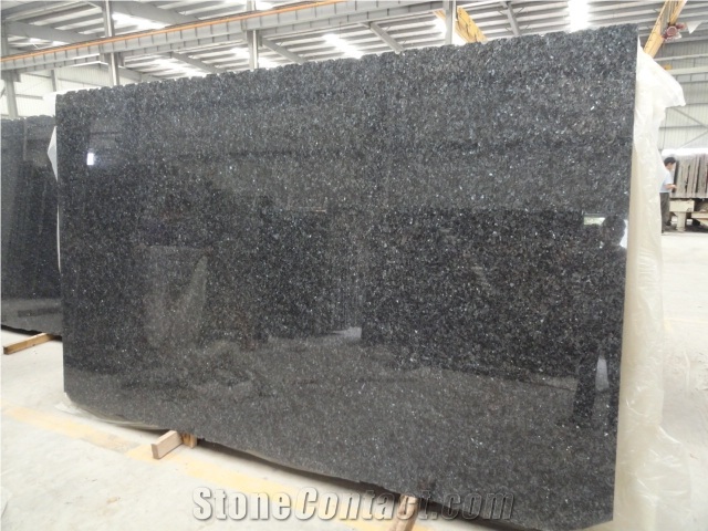 Blue Pearl / Norway Imported High Quality Blue Granite Slab