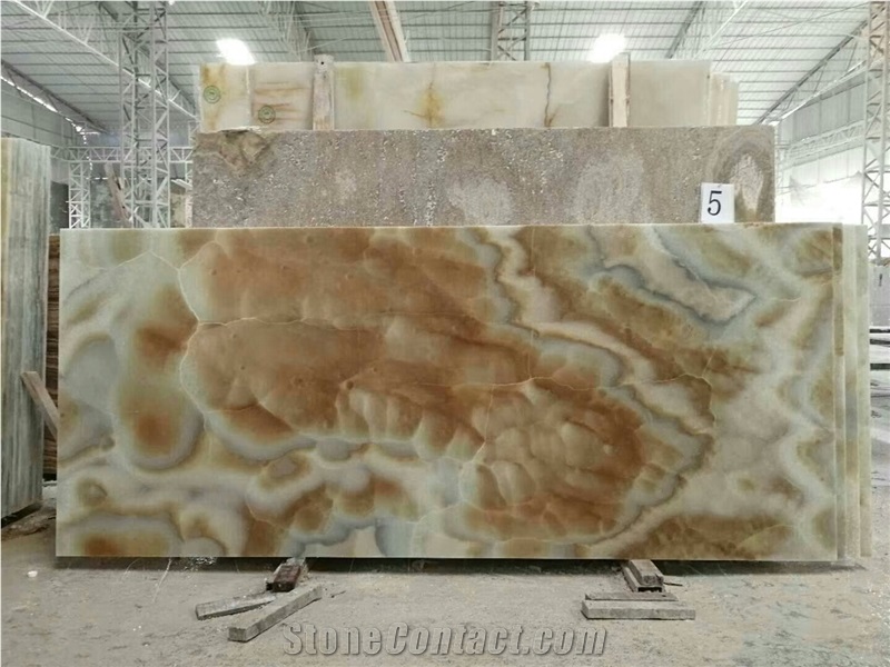 Coral Onyx / China High Quality Multicolor Onyx Tiles & Slabs