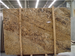 Golden Persa /Brazil Imported High Quality Yellow Granite Slab