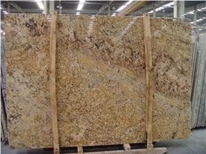 Golden Persa /Brazil Imported High Quality Yellow Granite Slab