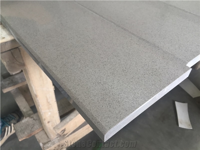 High Quality Polish Grey Quartz Threshold