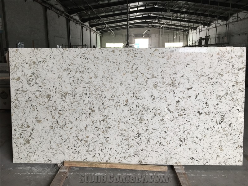 Lf-V Quartz Slabs&Tiles Quartz Floor&Wall Covering Engineered Stone