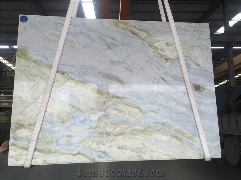 Moon River / China High Quality Blue Marble Tiles & Slabs