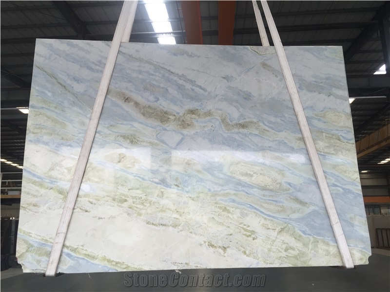 Moon River / China High Quality Blue Marble Tiles & Slabs