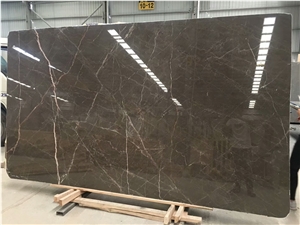 Mousse Brown Marble Polished Tiles&Slabs for Countertop
