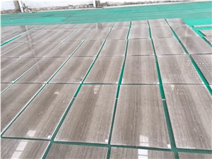 Royal Wood Grain / China High Quality Grey Marble Tiles & Slabs
