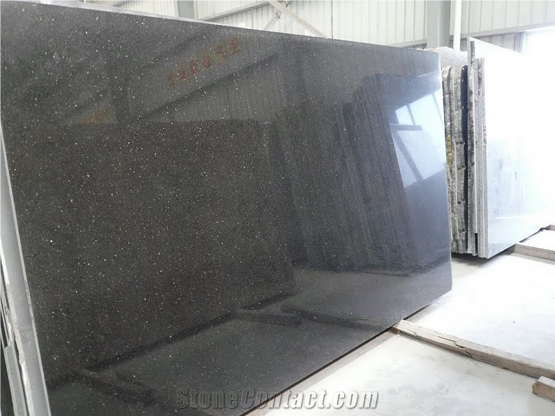 Star Gate / Imported High Quality Black Granite Slab