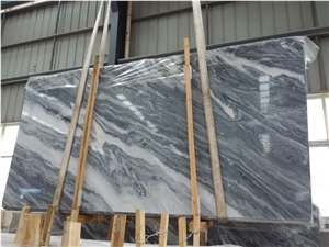 Wave Grey / China High Quality Grey Marble Tiles & Slabs