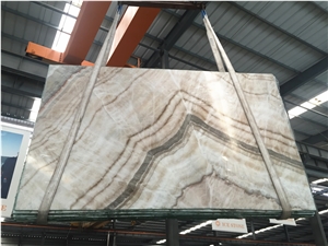 Wooden Onyx / China High Quality White Onyx Tiles & Slabs