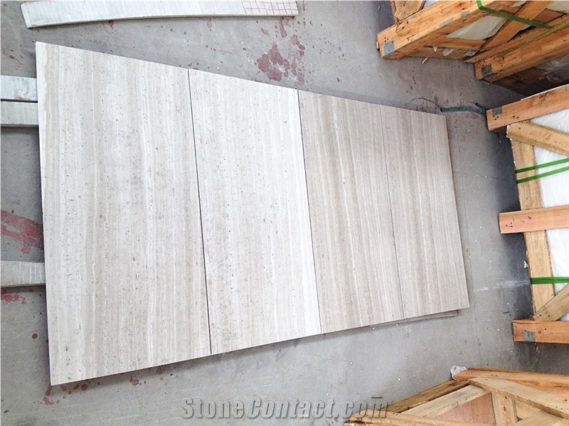 Wooden White/ China High Quality Grey Marble Tiles & Slabs