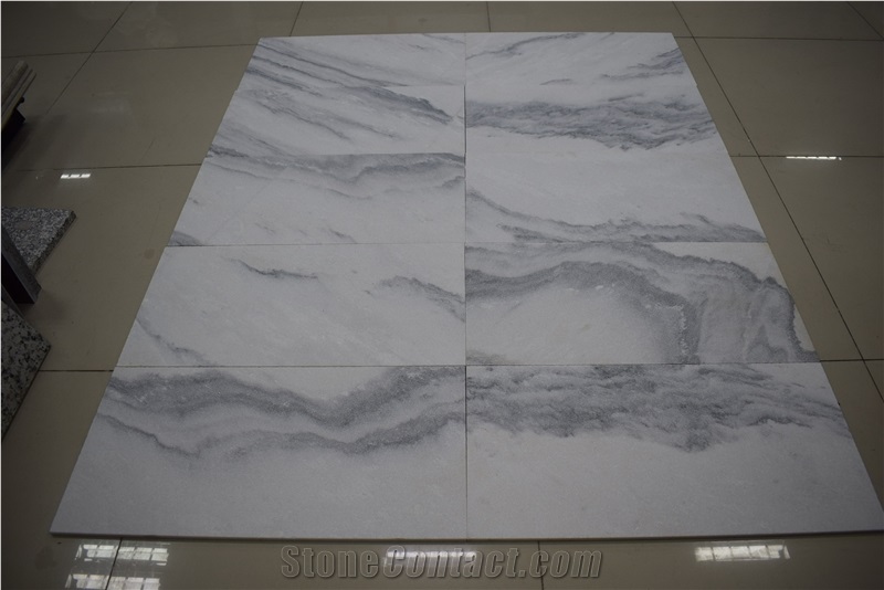 China Shandong Landscape Painting Marble Natural Stone Slab