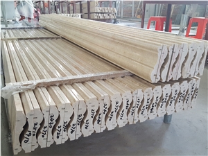 Natural Stone Moulding Lines Marble Baseboard Skirting Moulding