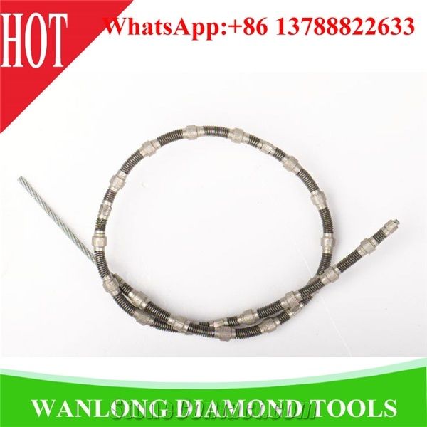 Wire Beads for Marble Quarry, Vacuum Brazed Beads