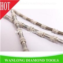 Wire Beads for Marble Quarry, Vacuum Brazed Beads