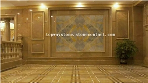 China Gold Net，Wellest Golden Emperador Marble Slab&Tile with Polished