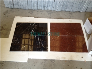 Chinese Rosso Verona Red Marble Thin Tiles