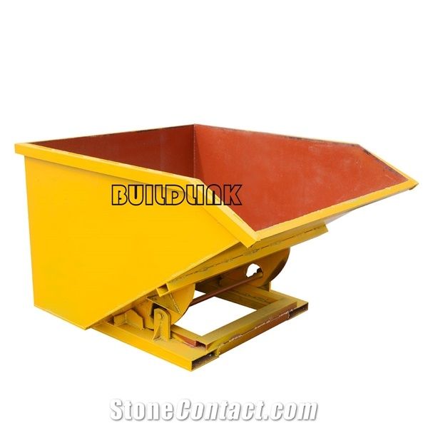 Forklift Waste Bins Forklift Steel Self Dumping Hopper For Fork Truck From China Stonecontact Com