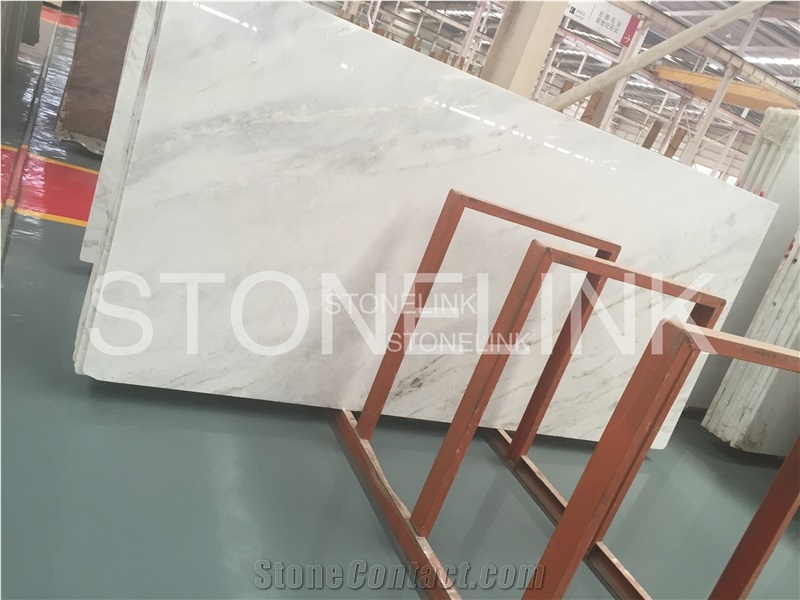 Bianco Oro, Artic White, Big Flower Chinese White Marble Slabs & Tiles, Polished Available, Honed, Brushed, Antique